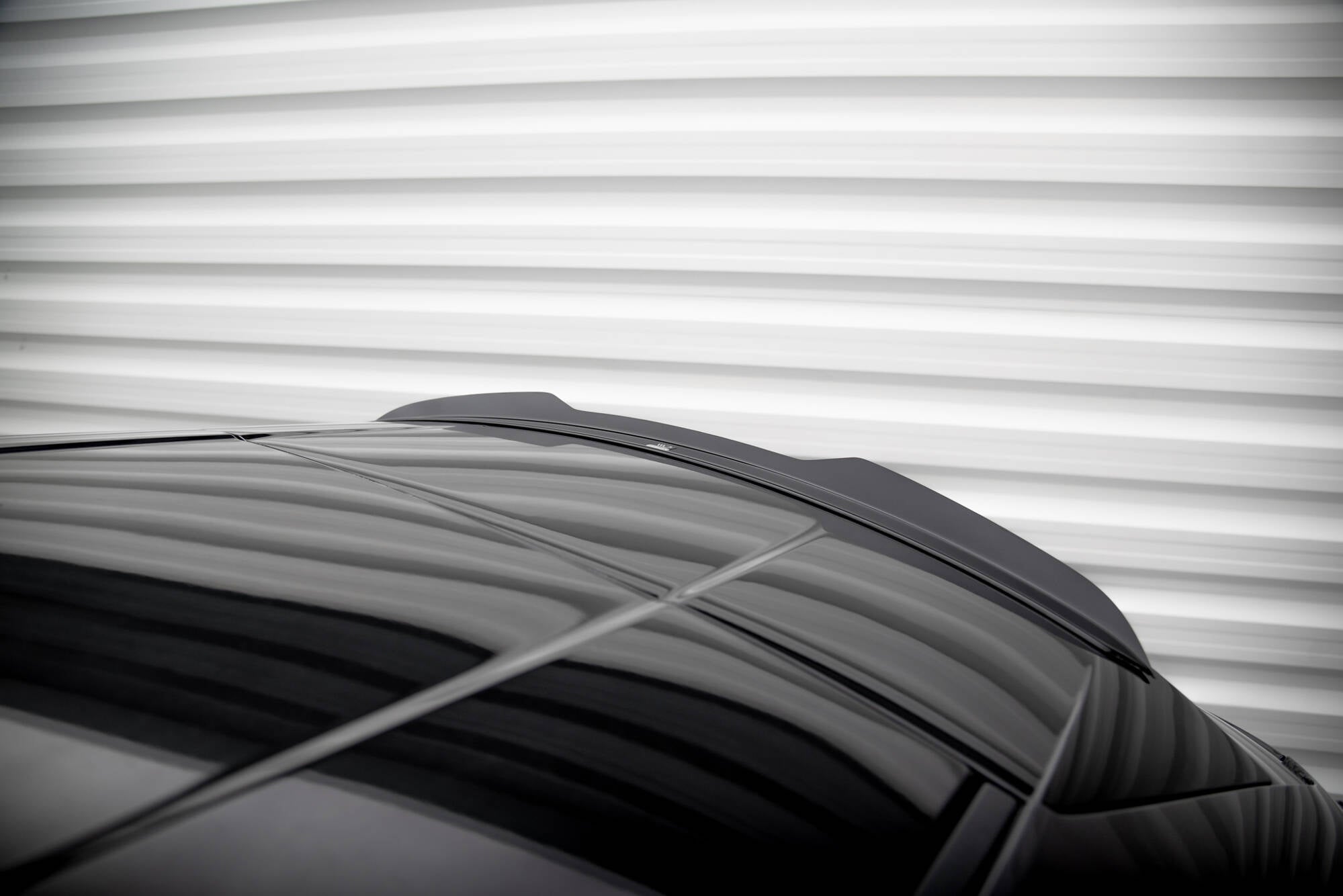 Maxton Design Spoiler CAP passend für Mazda 3 Mk4 schwarz Hochglanz