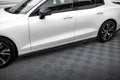 Maxton Design Street+ Seitenschweller Leisten passend für V.1 passend für Volvo S60/V60 R-Design Mk3 schwarz Hochglanz