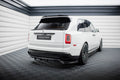 Maxton Design Spoiler CAP passend für Rolls Royce Cullinan schwarz Hochglanz