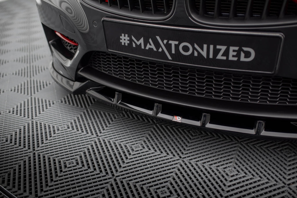 Maxton Design Street+ Spoilerlippe Front Ansatz passend für BMW Z4 M-Paket E89 Facelift schwarz Hochglanz