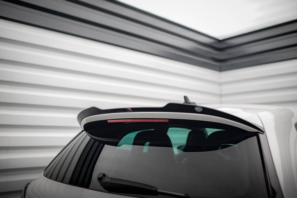 Maxton Design Spoiler CAP V.2 passend für VW Scirocco R Mk3 schwarz Hochglanz
