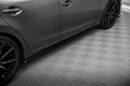 Maxton Design Street+ Seitenschweller Leisten passend für Mazda 6 Kombi Mk3 Facelift schwarz Hochglanz