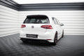 Maxton Design VW GOLF 7 R HATCHBACK Diffusor Heck Ansatz passend für Heckschürze passend für & Heck Ansatz Flaps Diffusor passend für