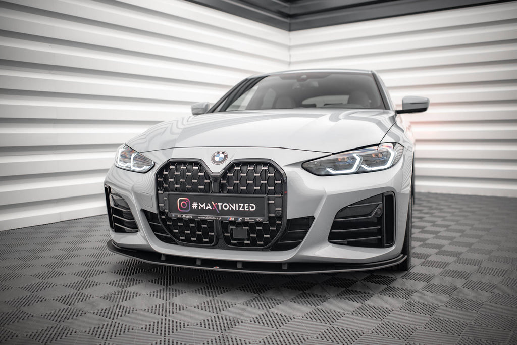 Maxton Design Street Pro Street+ Spoilerlippe Front Ansatz passend für BMW 4er Gran Coupe M-Paket G26