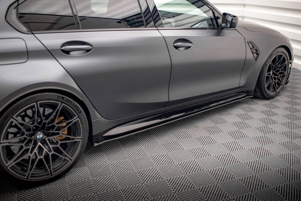 Maxton Design Street Pro Street+ Seitenschweller Leisten passend für BMW M3 Limousine / Touring G80 / G81