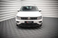 Maxton Design Street+ Spoilerlippe Front Ansatz passend für VW Tiguan Mk2 schwarz Hochglanz