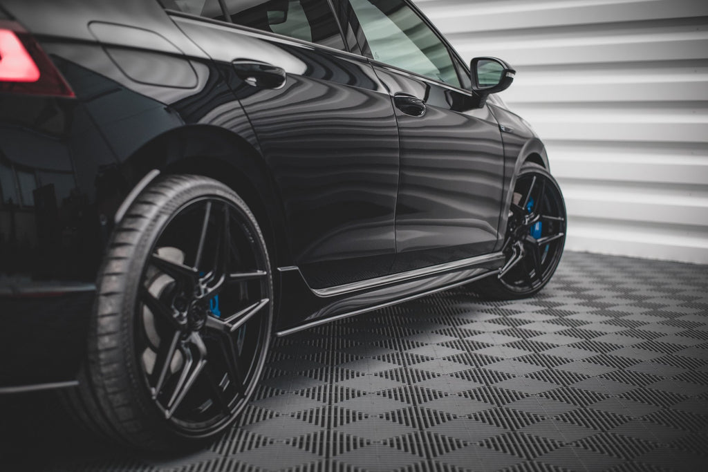 Maxton Design Street Pro Street+ Seitenschweller Leisten passend für VW Golf R Hatchback Mk8 Facelift