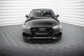 Maxton Design Street Pro Street+ Spoilerlippe Front Ansatz passend für Audi RS3 Limousine 8V Facelift