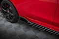 Maxton Design Seitenschweller Flaps passend für Honda Civic Type-R Mk 11 schwarz Hochglanz