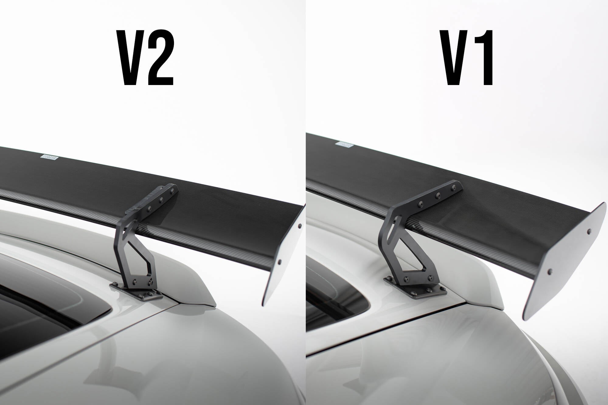 Maxton Design Carbon Spoiler With Upper Swan Mounting V.1 Porsche 718 Cayman 982c für Porsche Cayman 982c