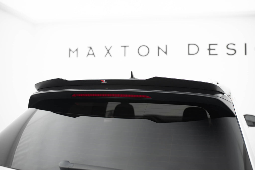 Maxton Design Spoiler CAP passend für VW T-Roc R / R-Line Mk1 schwarz Hochglanz