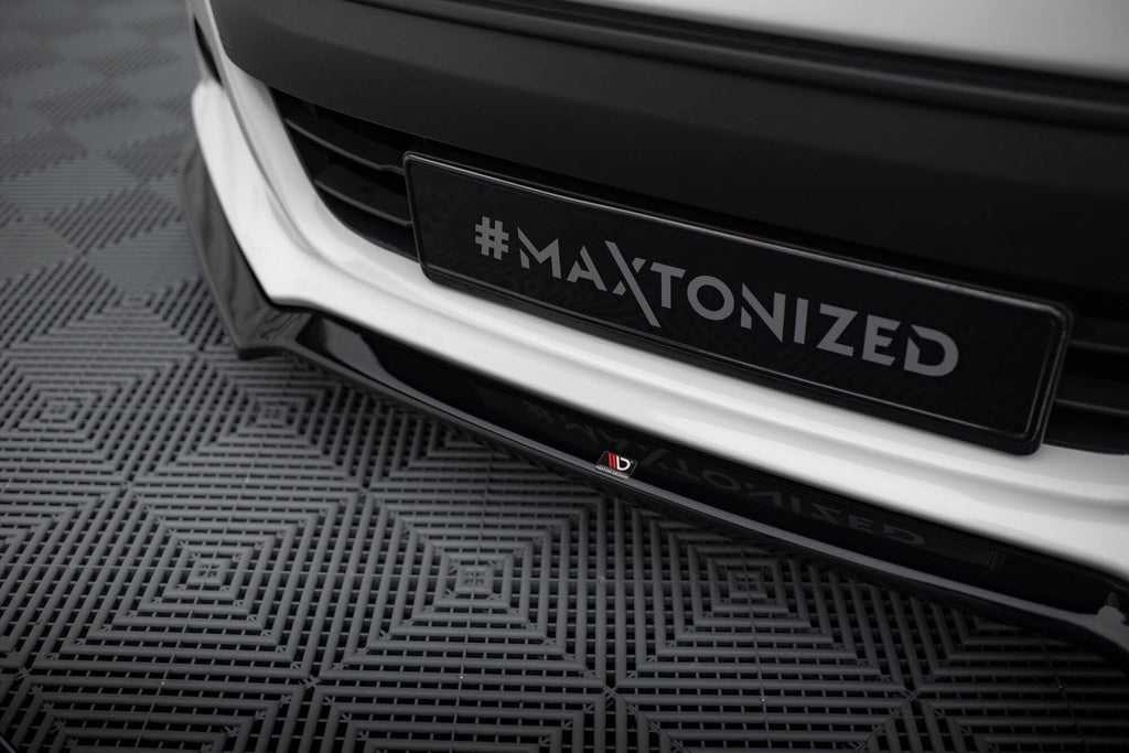 Maxton Design Street+ Spoilerlippe Front Ansatz V.2 passend für Subaru BRZ Mk1 schwarz Hochglanz
