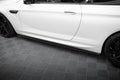 Maxton Design Street+ Seitenschweller Leisten passend für BMW M6 / 6 M-Paket Coupe / Cabriolet F06 / F13 / F12 schwarz Hochglanz