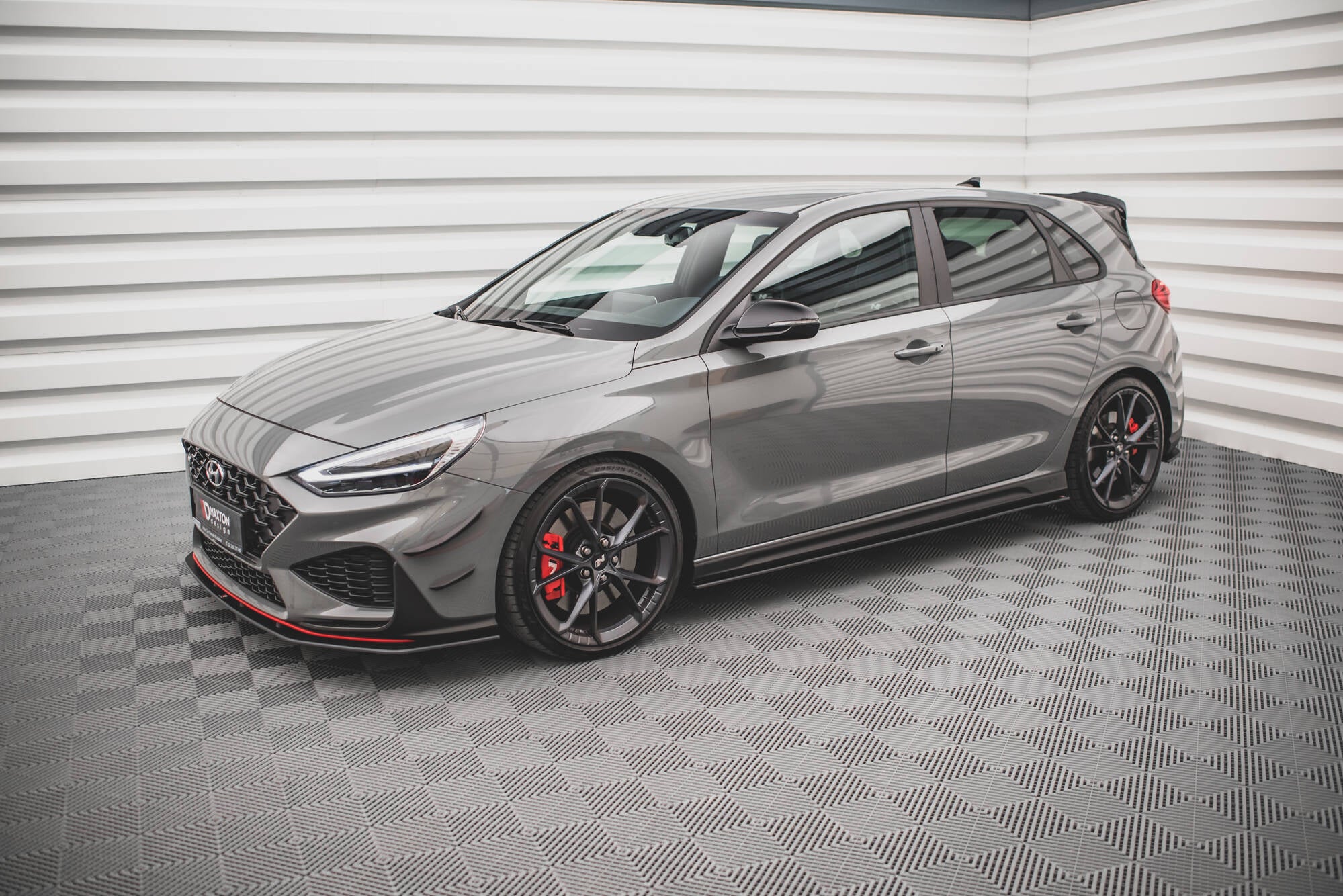 Maxton Design Street Pro Street+ Seitenschweller Leisten V.2 passend für Hyundai I30 N / N-Line Hatchback / Fastback Mk3 / Mk3 Facelift