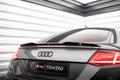 Maxton Design Spoiler CAP passend für Audi TT S / S-Line 8S / 8S Facelift schwarz Hochglanz