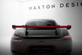 Maxton Design Carbon Spoiler With Upper Swan Mounting V.2 + LED Porsche 718 Cayman 982c für Porsche Cayman 982c
