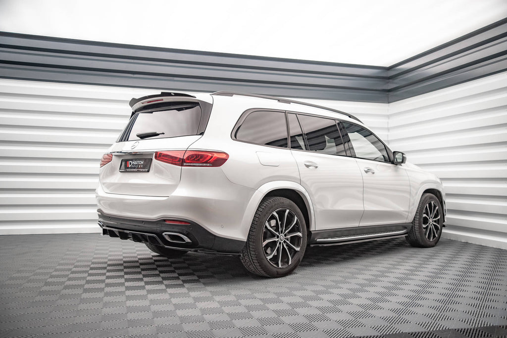 Maxton Design Seitenschweller Ansatz für Mercedes-Benz GLS AMG-Line X167 Carbon Look