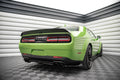 Maxton Design Heck Ansatz Flaps Diffusor passend für Dodge Challenger SRT Hellcat Widebody Mk3 schwarz Hochglanz