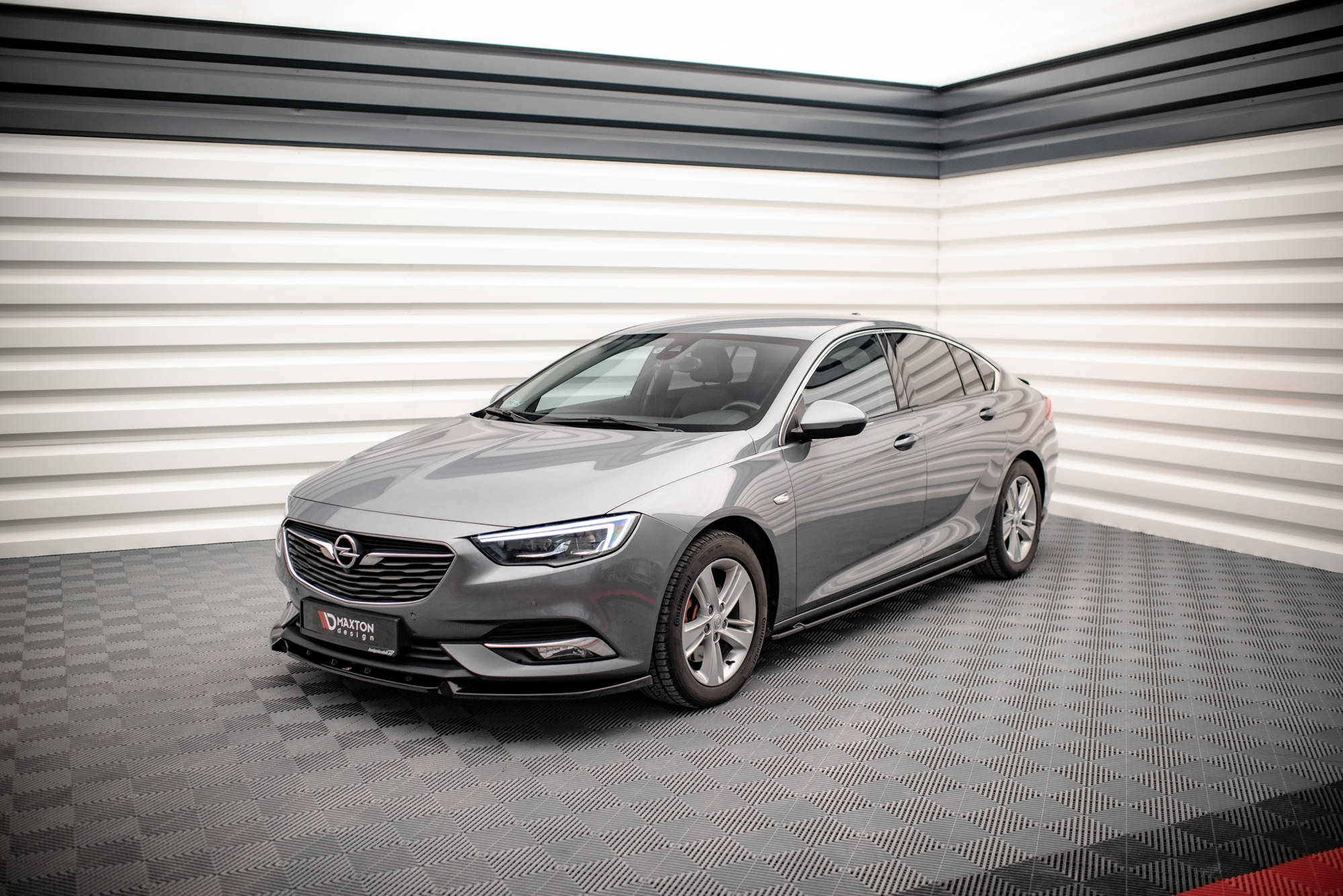 Maxton Design Street+ Seitenschweller Leisten passend für Opel Insignia Mk2 schwarz Hochglanz
