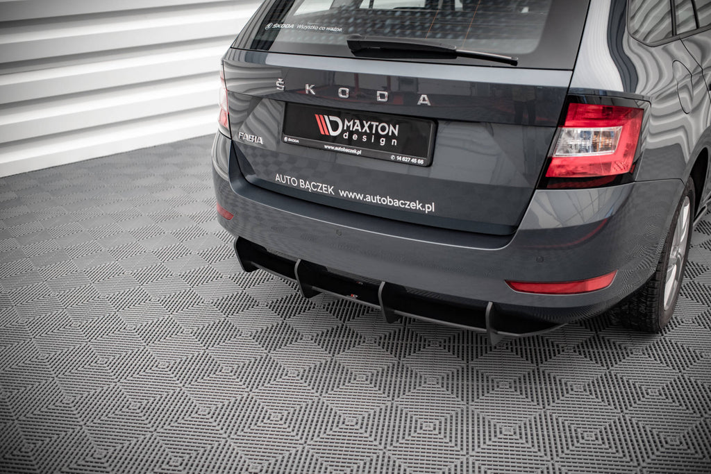 Maxton Design Street Pro Heckschürze passend für Skoda Fabia Combi Mk3 Facelift