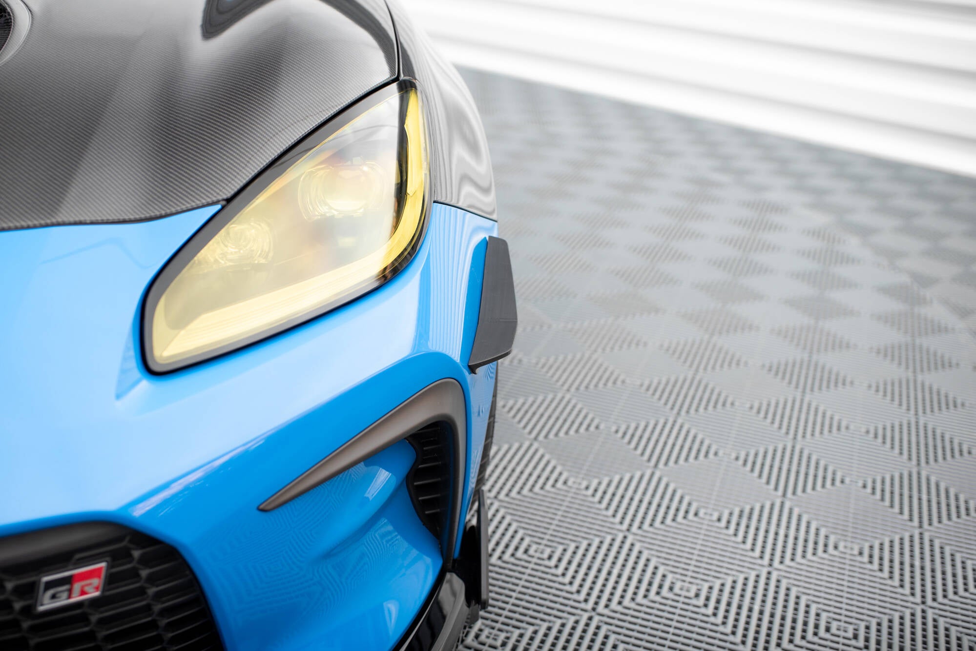 Maxton Design Stoßstangen Flaps Wings vorne Canards passend für Toyota GR86 Mk1