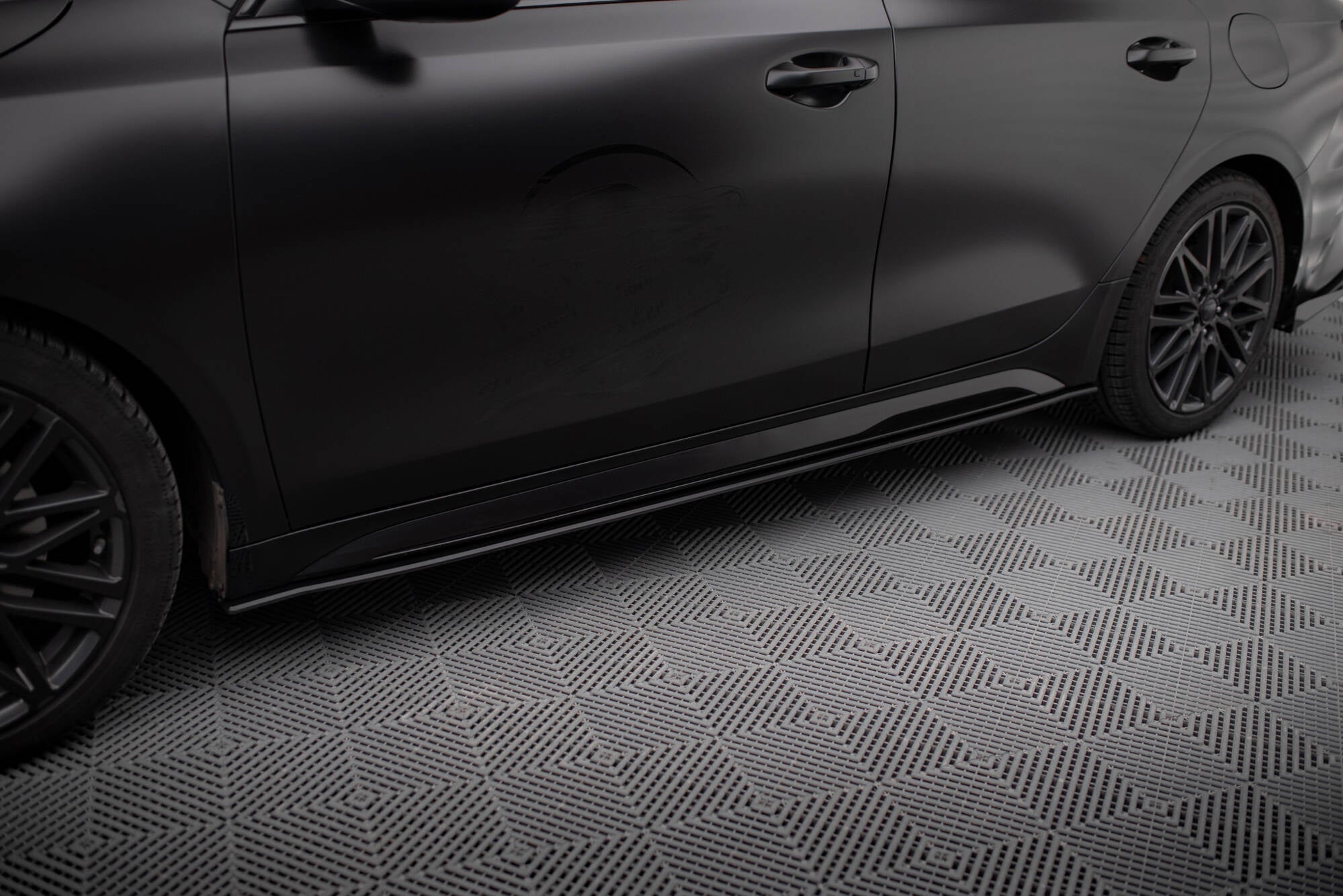 Maxton Design Street Pro Street+ Seitenschweller Leisten passend für Kia Proceed GT / GT-Line Mk1 Facelift / Ceed GT Mk3 Facelift