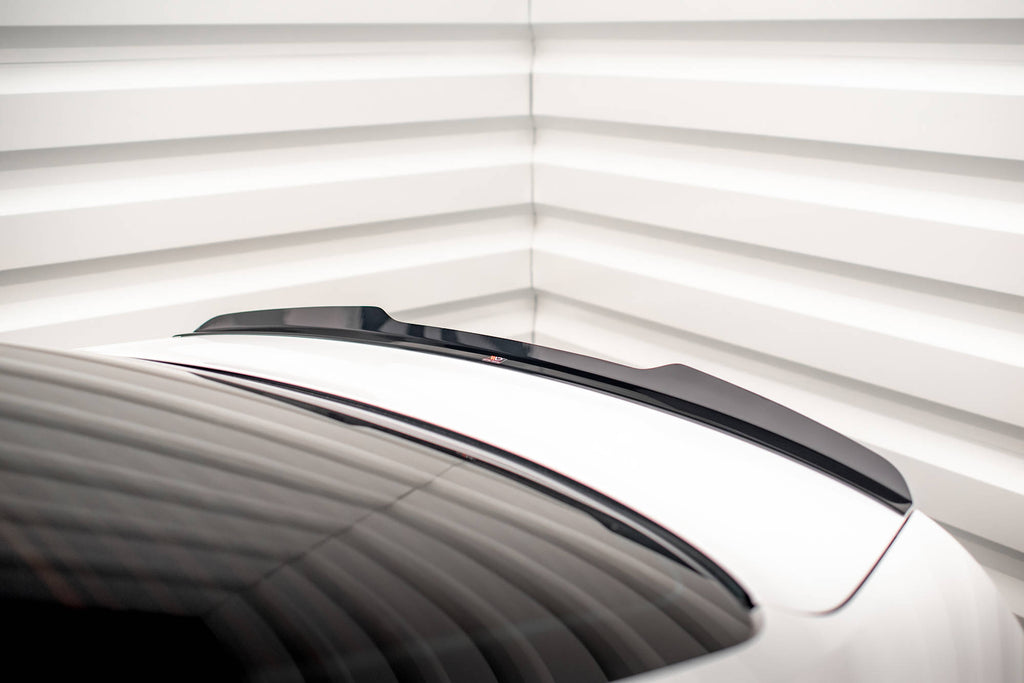 Maxton Design Spoiler CAP passend für Audi A5 Coupe 8T schwarz Hochglanz