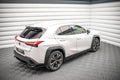 Maxton Design Street+ Seitenschweller Leisten passend für Lexus UX F-Sport Mk1 schwarz Hochglanz