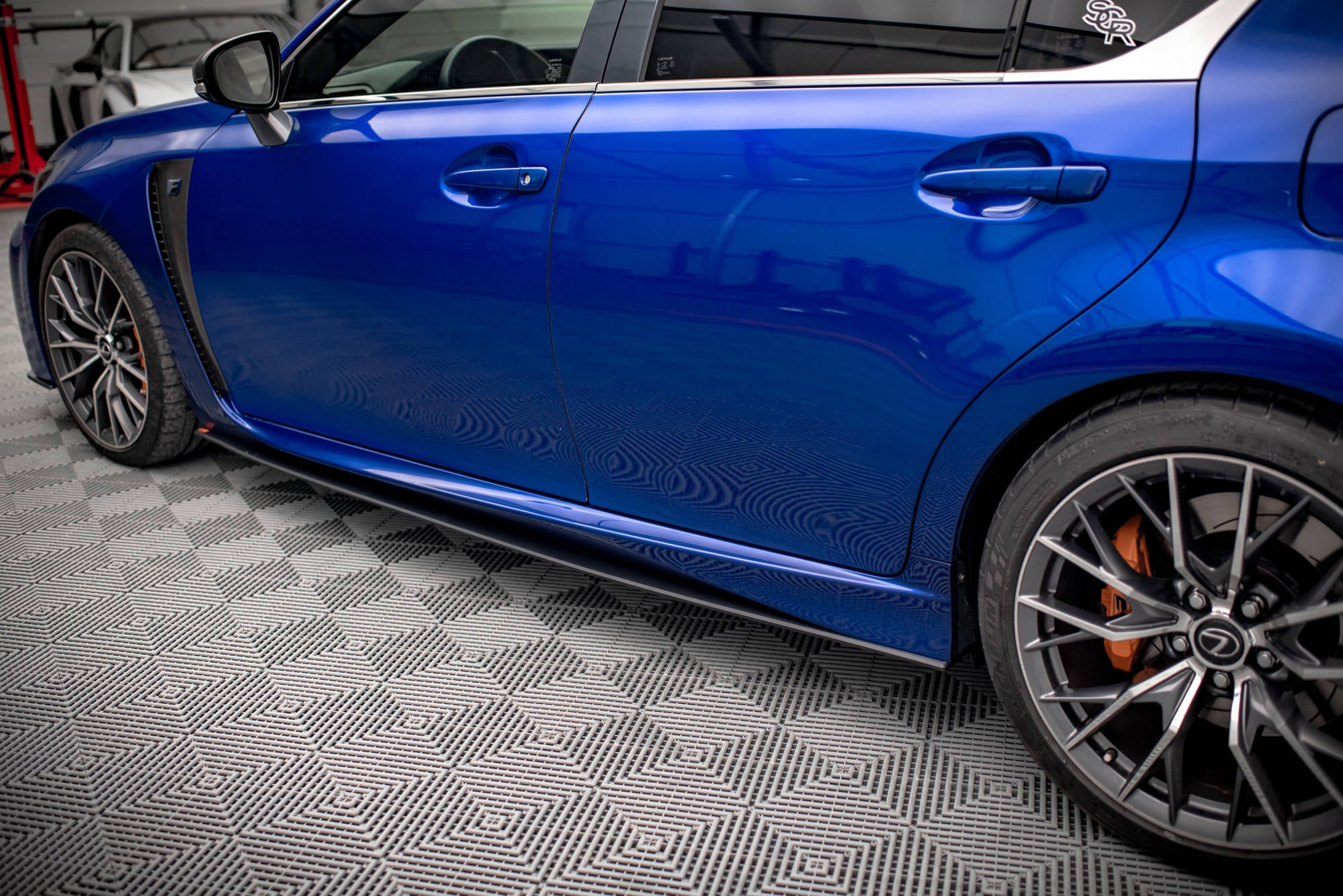 Maxton Design Street Pro Street+ Seitenschweller Leisten passend für Lexus GS F Mk4 Facelift