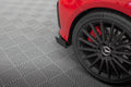 Maxton Design Hintere Seiten Flaps passend für Mercedes-Benz A 45 AMG W176 Facelift schwarz Hochglanz
