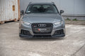 Maxton Design Flaps Audi RS3 8V Sportback schwarz Hochglanz für Audi A3