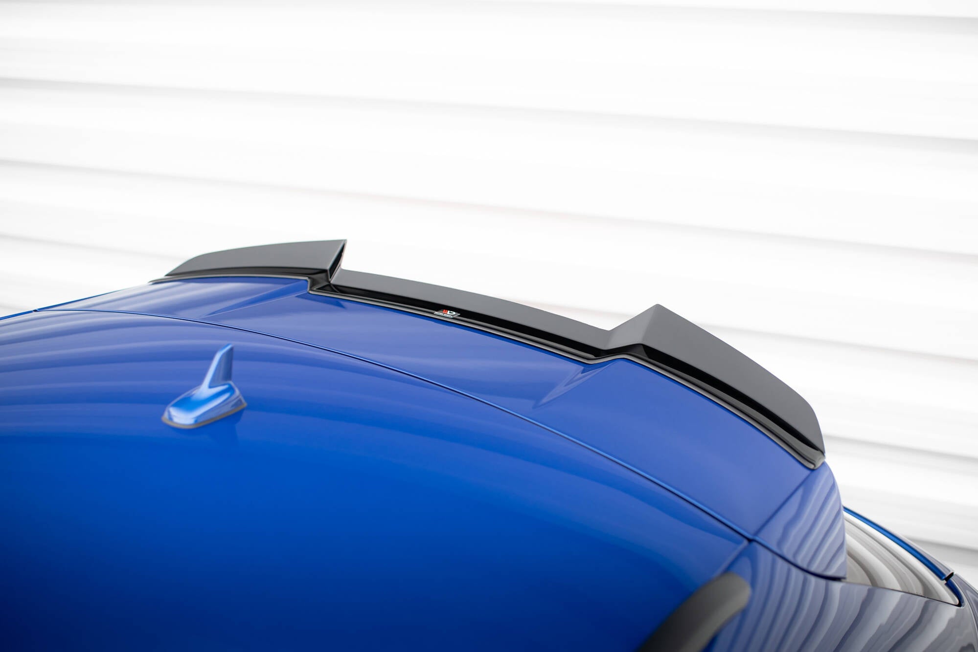 Maxton Design Spoiler CAP V.2 passend für Audi RS6 C7 / C7 Facelift schwarz Hochglanz