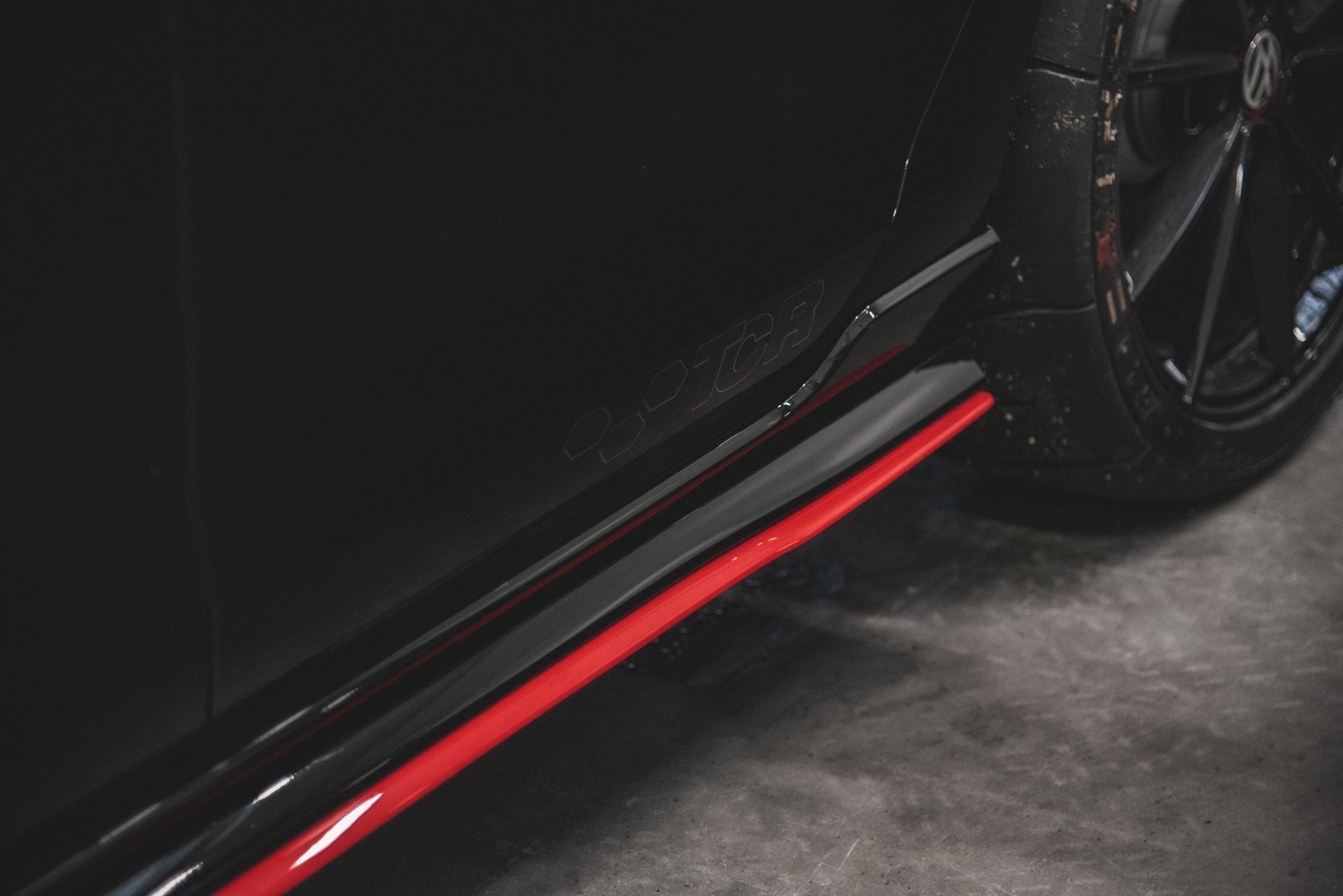 Maxton Design Seitenschweller Ansatz für VW Golf GTI TCR Mk7