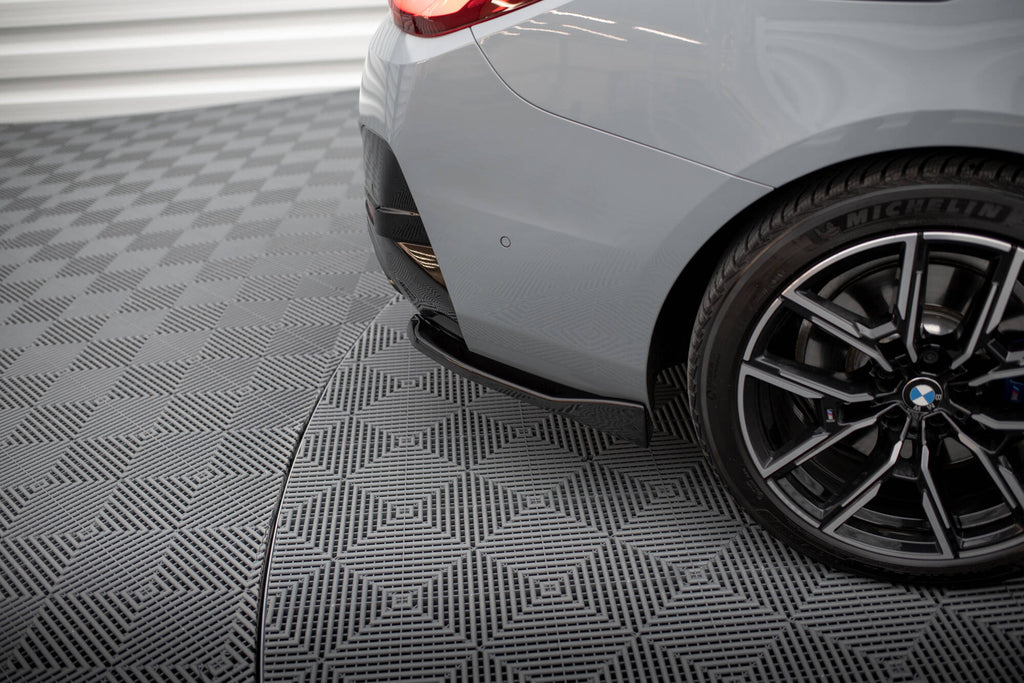 Maxton Design Heck Ansatz Flaps Diffusor V.2 passend für BMW M440i Gran Coupe G26 schwarz Hochglanz