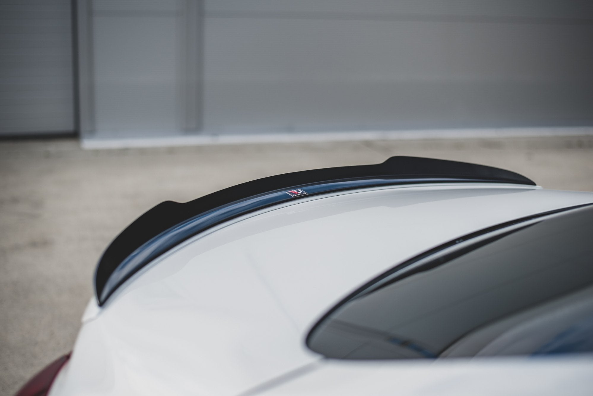 Maxton Design Spoiler CAP passend für Opel Insignia Mk. 1 OPC Facelift schwarz Hochglanz
