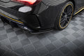 Maxton Design Street Pro Heck Ansatz Flaps Diffusor passend für Mercedes-AMG CLA 45 C117 Facelift