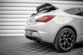 Maxton Design Diffusor Heck Ansatz passend für Opel Astra GTC OPC-Line J (Einzelauspuff li.) schwarz Hochglanz