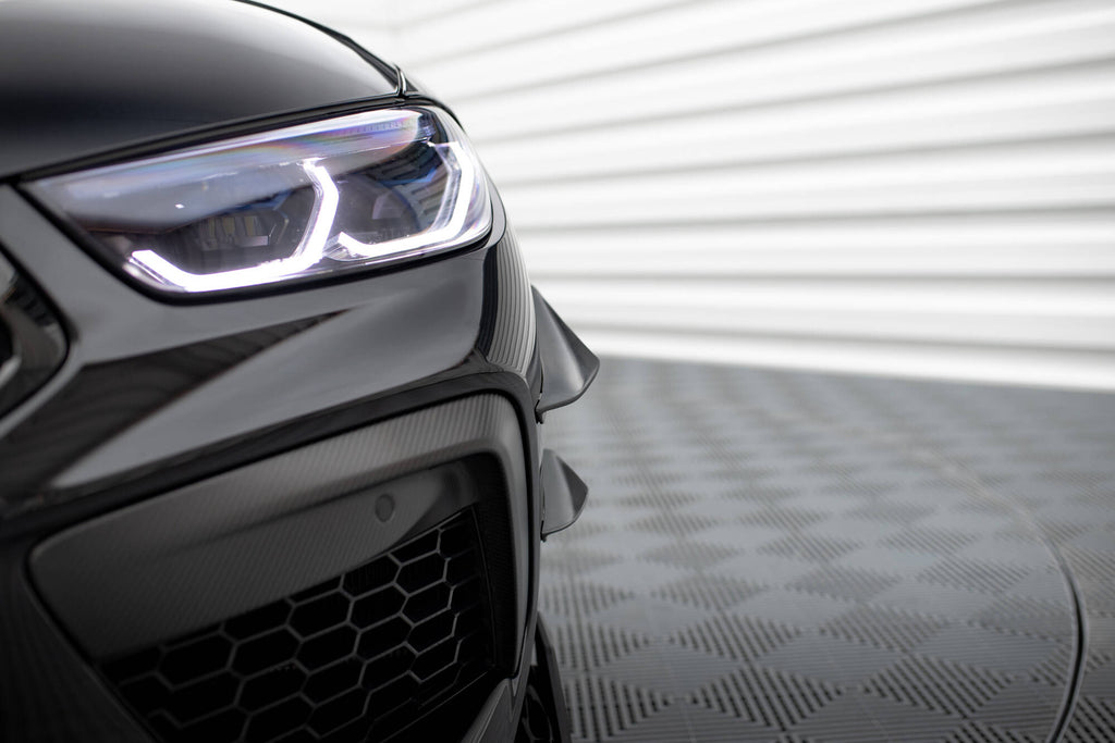 Maxton Design Stoßstangen Flaps Wings vorne Canards passend für BMW M8 Gran Coupe F93 / Coupe F92