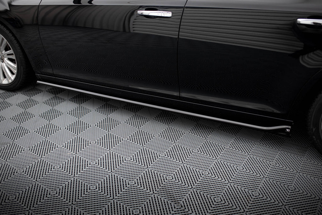 Maxton Design Street+ Seitenschweller Leisten passend für Chrysler 300 Mk2 schwarz Hochglanz