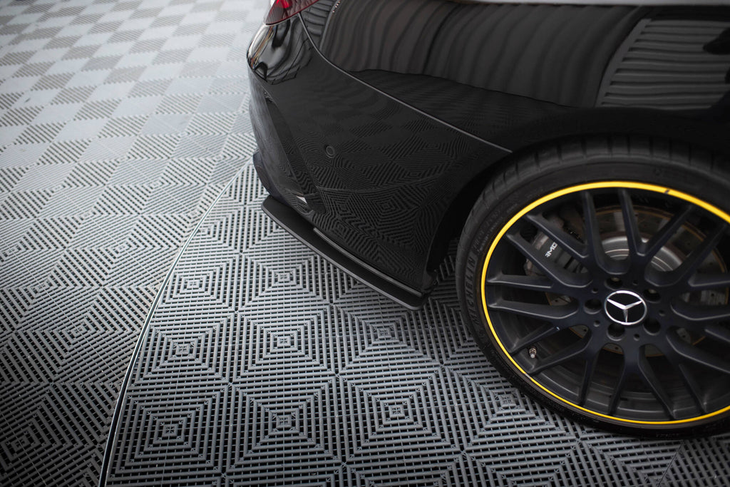Maxton Design Street Pro Heck Ansatz Flaps Diffusor passend für Mercedes-AMG CLA 45 C117 Facelift