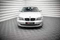 Maxton Design Street+ Spoilerlippe Front Ansatz V.2 passend für BMW 1er E81 Facelift schwarz Hochglanz