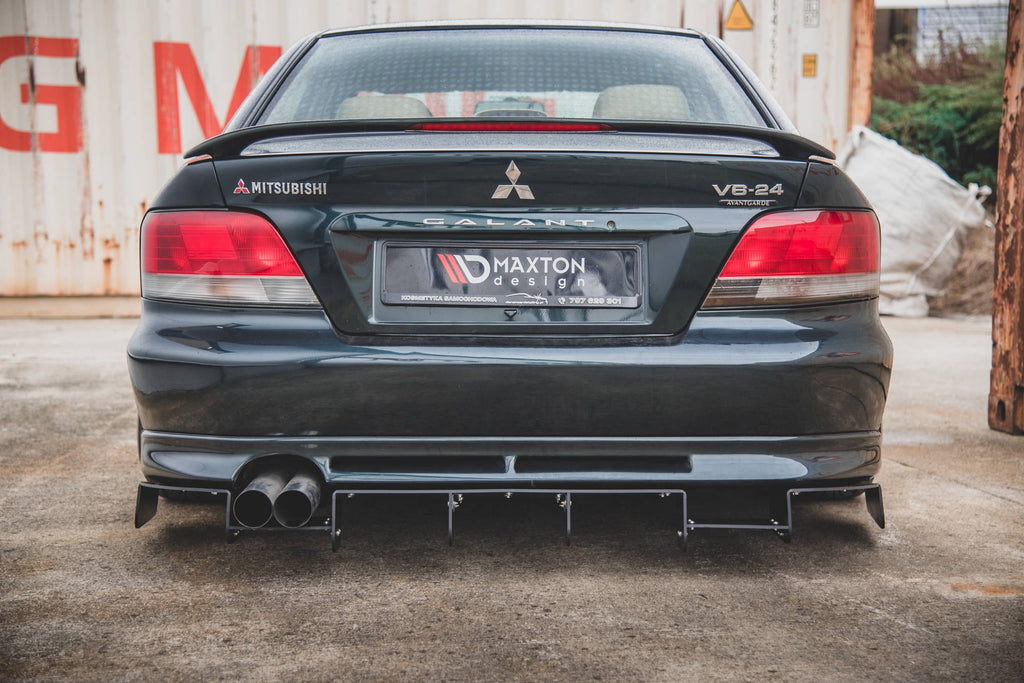 Maxton Design Heckschürze passend für Racing Mitsubishi Galant Avance Mk8