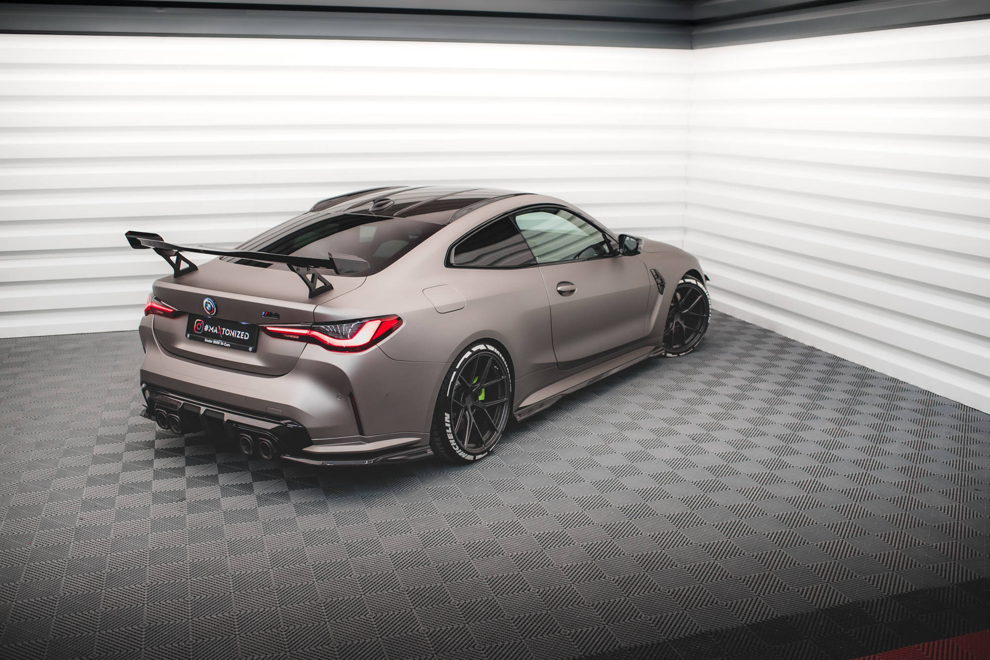 Maxton Design Prepreg Carbon Fiber Dachschienen Spoiler BMW M4 G82 / G82 Facelift für BMW M4 G82
