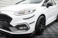 Maxton Design Stoßstangen Flaps Wings vorne Canards passend für V.3 Ford Fiesta Mk8 ST / ST-Line