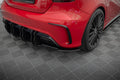 Maxton Design Street Pro Heck Ansatz Flaps Diffusor passend für Mercedes-Benz A 45 AMG W176 Facelift