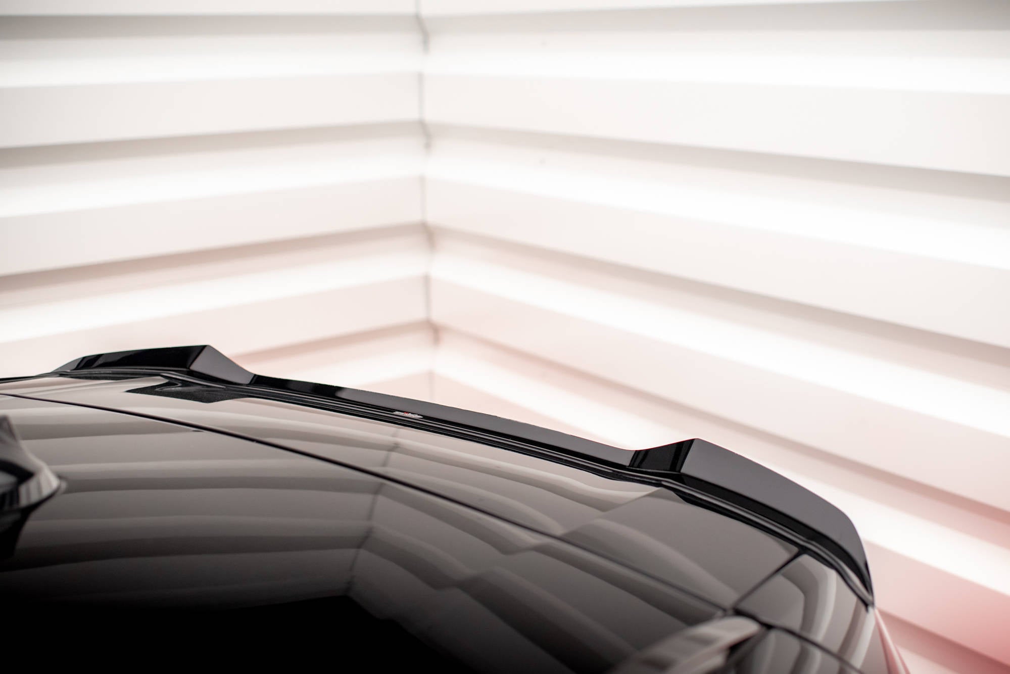 Maxton Design Spoiler CAP passend für BMW X3 G01 schwarz Hochglanz