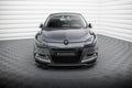Maxton Design Street+ Spoilerlippe Front Ansatz V.1 passend für Renault Megane GT Mk3 Facelift schwarz Hochglanz