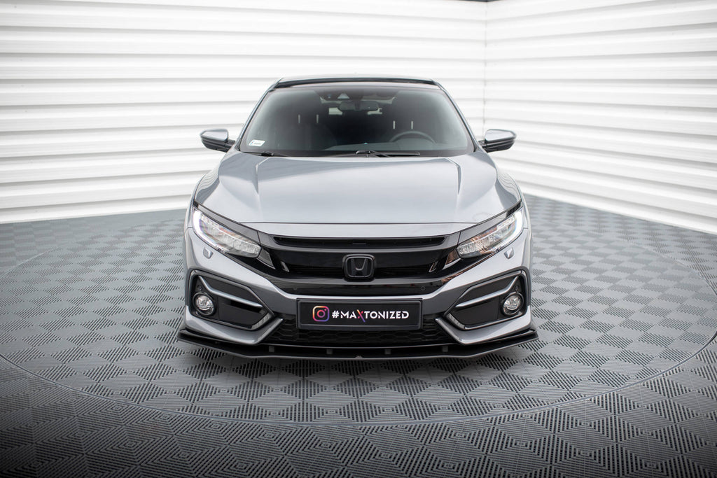 Maxton Design Street Pro Street+ Spoilerlippe Front Ansatz passend für Honda Civic Sport Mk 10