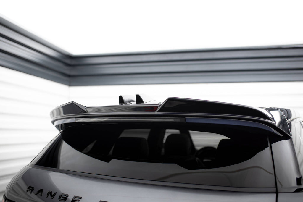 Maxton Design Spoiler CAP 3D passend für Land Rover Range Rover Evoque HSE Dynamic Mk1 Facelift schwarz Hochglanz
