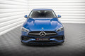 Maxton Design Street+ Spoilerlippe Front Ansatz V.2 passend für Mercedes-Benz C AMG-Line / 43 AMG W206 schwarz Hochglanz